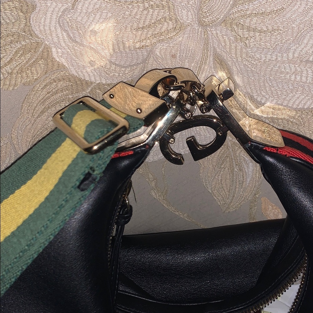 Gucci Black Leather Attache Bag Medium - Picture 8 of 17